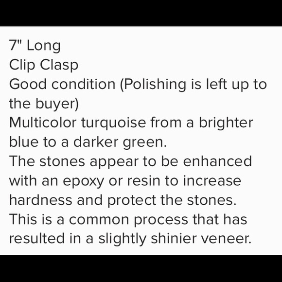 Turquoise bracelet - Picture 5 of 5